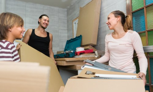 Removal team preparing a safe move in Islington