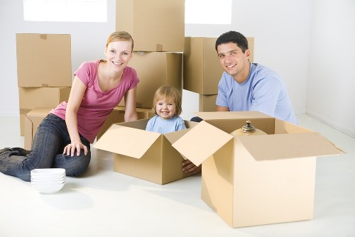 Professional removal services in Islington handling a residential move