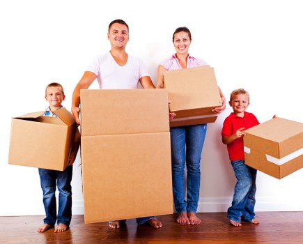Moving day logistics for a home relocation in Islington