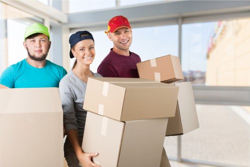 Moving assistance in Islington with careful packing and transport