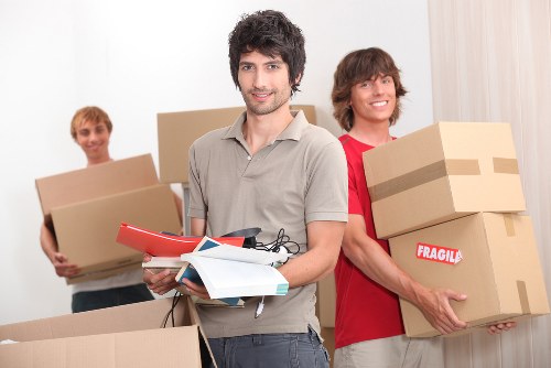 Professional movers handling a local relocation in Islington
