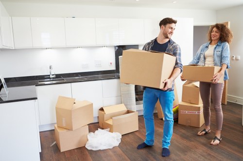 Packing and organising a home move in Islington